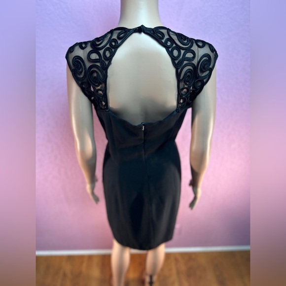 Laundry by Shelli Segal Black Dress size 14 - Picture 4 of 9